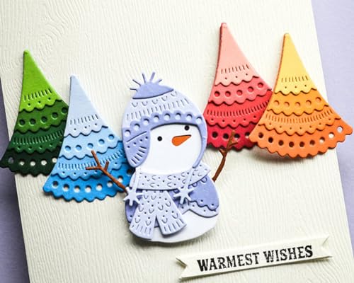 DzIxY Shadow Scalloped Hollow Lace Metal Cutting Dies for Card Making Kit Embossing Paper Die Cuts Scrapbook Machine Stencils Storage Pockets DzIxY