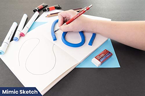 Pacific Arc Flexible Curve 24" with Inking Edge, for Drawing, Pattern Making, Engineering, Stencil Making Pacific Arc