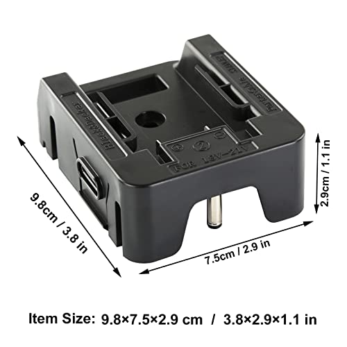 DAYATECH DC Adaptor Compatible with Black&Decker, Porter Cable, Stanley Power Tool 18-20V Li-Ion Battery Pack, Deisgn for DAYATECH Work DAYATECH