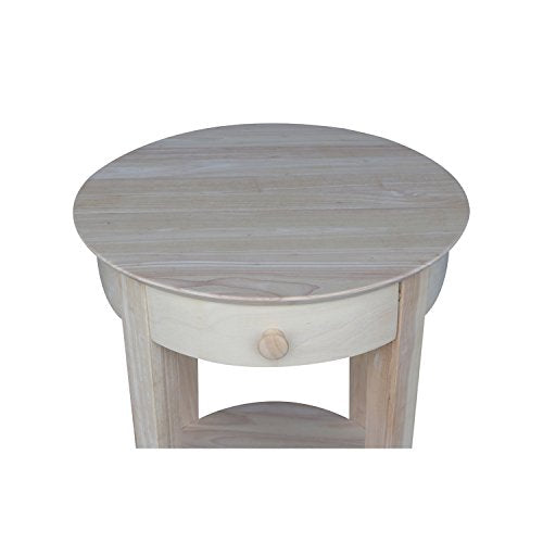 International Concepts Accent Table, Unfinished IC International Concepts