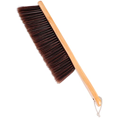 Hand Broom,Horse Hair Brushes,Soft Horsehair Upholstery Brush with Handle,Shop Brush Dustpan,Foxtail Broom,Dust Broom for Koqkoqyy It's So Good to Be Your Choice