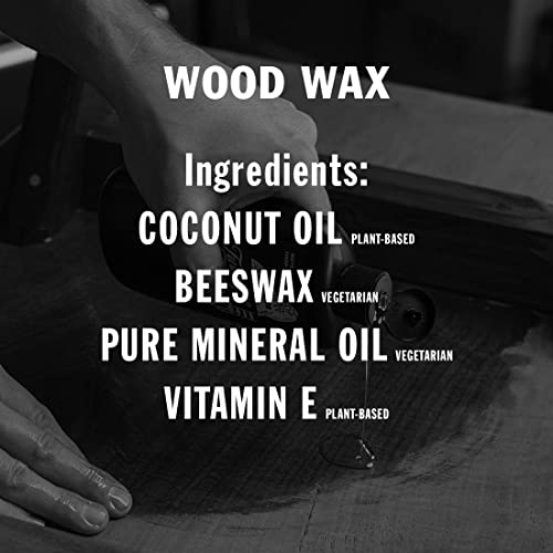 WALRUS OIL - Wood Wax, 3 oz Can, FDA Food-Safe, Cutting Board Wax and Board Cream Walrus Oil