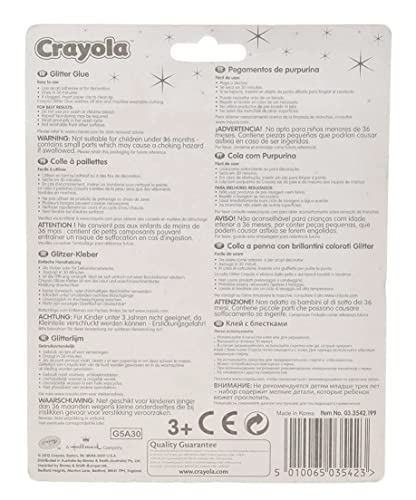 Crayola Glitter Glue, 9-Count Crayola