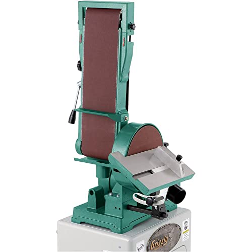 Grizzly Industrial G1014ZX - 6" x 48" Belt/9" Disc Combo Sander with Cabinet Stand Grizzly Industrial
