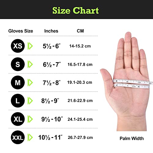 TITANflex Thor Grip Heavy Duty Green Industrial Nitrile Gloves, 8-mil, Medium, Box of 100, Latex Free, Raised Diamond Texture Grip, Powder Free, Food TITANflex