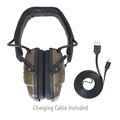 Honeywell Ademco Howard Leight Impact Sport Bluetooth 5.0 Electronic Shooting Earmuff (R-02548) Od Green HOWARD LEIGHT