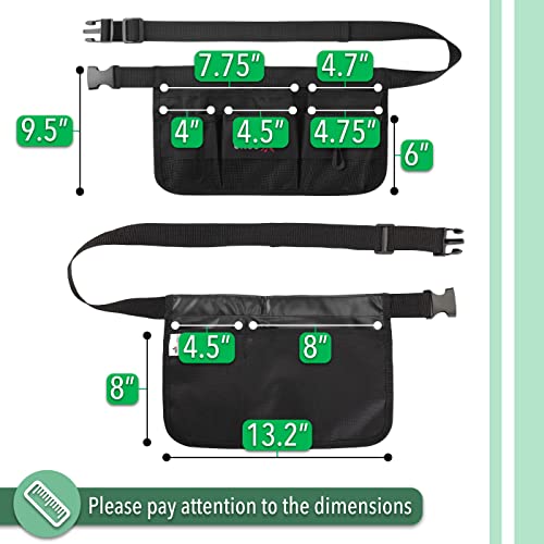 UNCO- Gardening Belt, Garden Tool Belts for Men, Waist Apron with Pockets, Construction, Carpenter Belt, for Men, Utility Belt Men UNCO