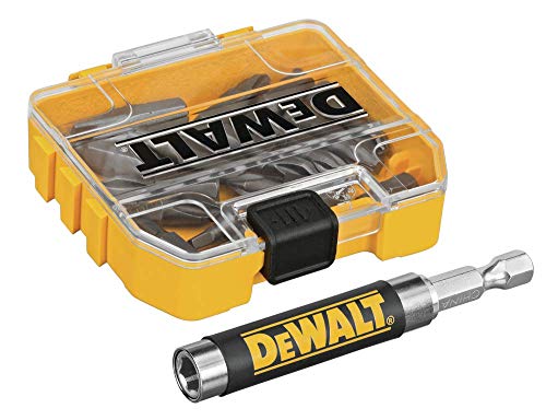 DEWALT DWAF2058CS 18 pc. Compact Magnetic Drive Guide Set, Yellow DEWALT