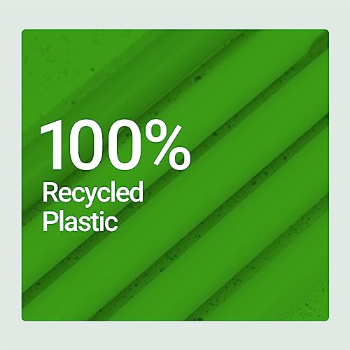 Kaco Eco Friendly Gel Ink Pens 5 Pieces 0.5mm Fine Point Black Ink Pen Set Retractable Office School Supplies Kaco