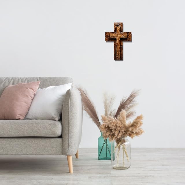 Wooden Cross Unfinished Wood Crosses Tabletop Cross Sign Wood Wall Hanging Cross Rustic Cross Wall Decor Lefangovs