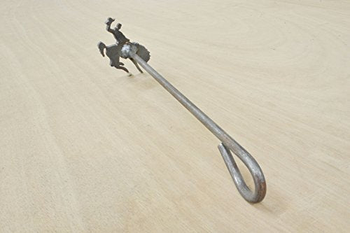 Bucking Bronco Leather Guy Branding Iron – Personalise Wood, Leather & BBQ with Ease The Leather Guy