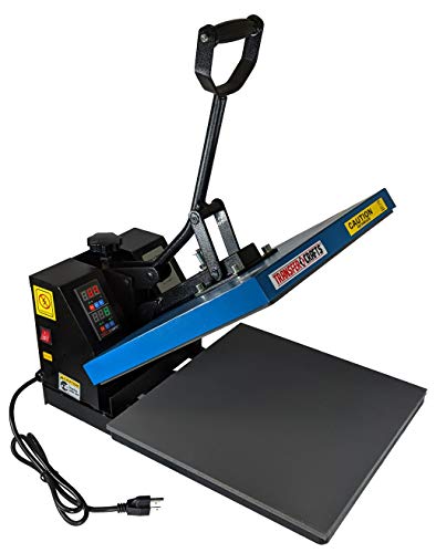 Transfer Crafts T-Shirt Heat Press & Digital Sublimation Machine (15x15 Blue) Transfer Crafts