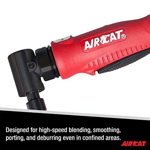 AIRCAT Pneumatic Tools 6255 Composite Right Angle Die Grinder 20,000 RPM AIRCAT