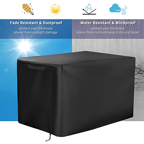 Guisong Planer Cover for Woodworking Planer, Waterproof& Dustproof Cover for DEWALT Thickness Planer Guisong