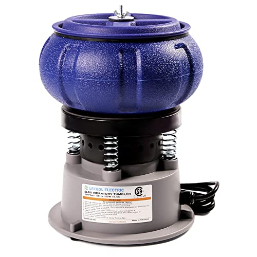 Leegol Electric 5LB Vibratory Tumbler Polishing Small Metal Parts (5LB Tumbler) Leegol Electric