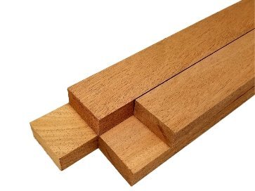 Mahogany Lumber - 3/4" x 2" (4 Pcs) (3/4" x 2" x 18") Barrington Hardwoods