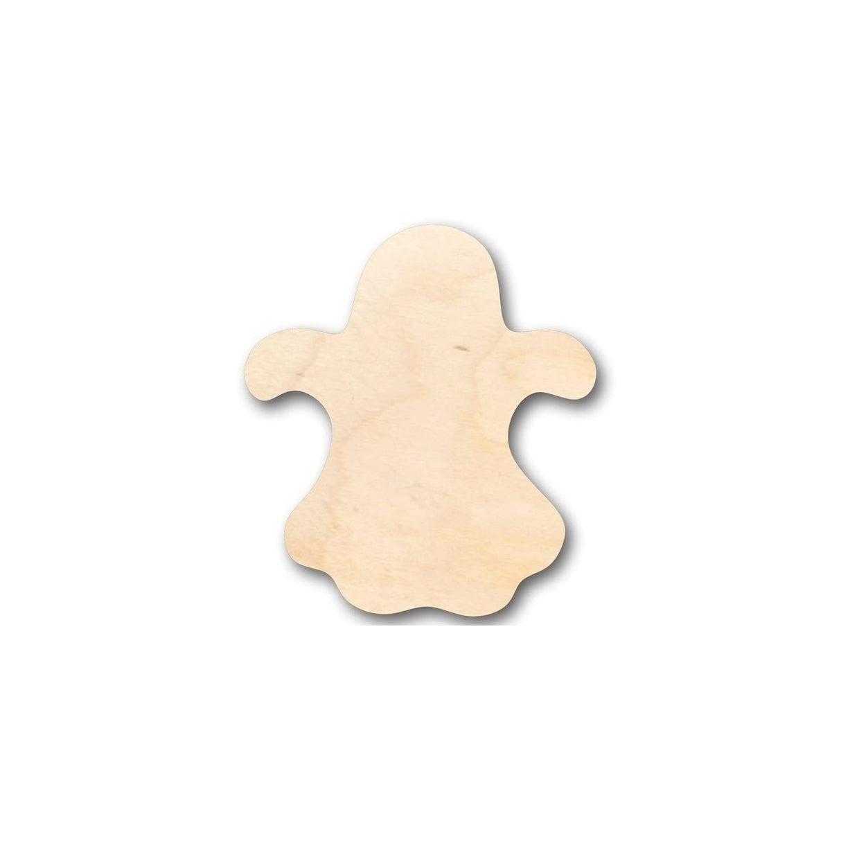 Unfinished Wood Ghost Shape - Halloween - Craft - up to 24" DIY 4" / 1/4" 24 Hour Crafts