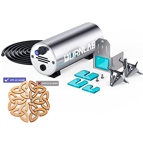OUYZGIA Air Assist Pump for Laser Engraver Cutter, Air Assist Set for A5  Pro Twotrees TTS-55 TTS-25 TS2 S6 Pro S9 Master 2 Pro S2 SF LE400 Pro  Reizer
