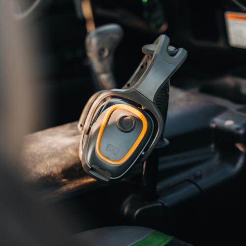 Elgin Rampage Bluetooth Hearing Protection Headphones, OSHA Compliant 25 dB Noise Reduction Safety Ear Muffs with Noise Cancelling Mic, 40+ Hour Elgin