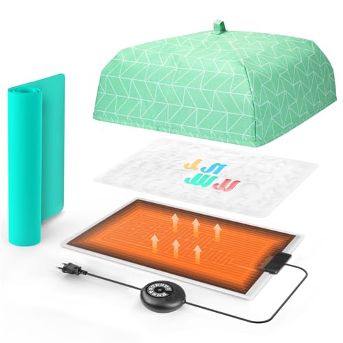 ISTOYO Resin Heating Mat, Resin Molds Heating Pad, Resin Curing Machine, Epoxy Resin Dryer with Time Adjustment Function for Epoxy Molds, Resin ISTOYO