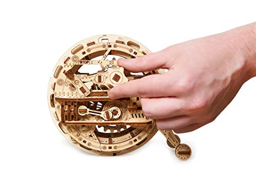 UGEARS Mechanical Wooden 3D Puzzle Model Monowheel Construction Set UGEARS