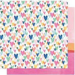 American Crafts 12x12-Inch Cardstock Pad,48 sheets