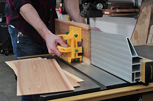 MICROJIG GRR-RIPPER GR-200 Advanced 3D Pushblock, Yellow MICRO JIG