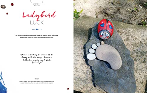 Painting Stones: How to turn rocks & pebbles into mini works of art! WoodArtSupply