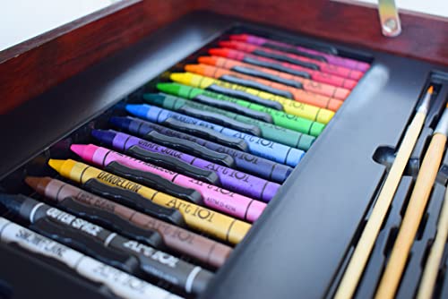 Art 101 Deluxe Classic Drawing Kit, Brown, 170 Pieces (54170) Art 101 USA
