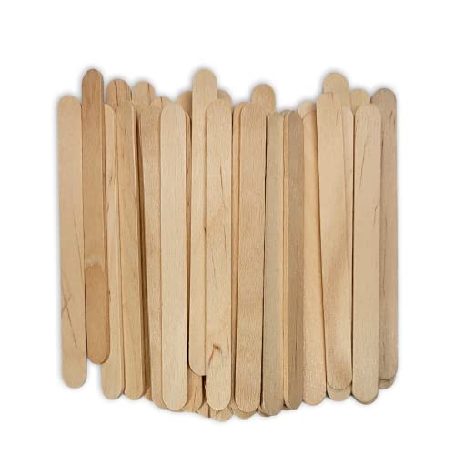200 Pc Wood Stick Applicator Mixing Assortment for Wax Waxing, Epoxy/Resin Crafts by NetSellsIt NetSellsIt