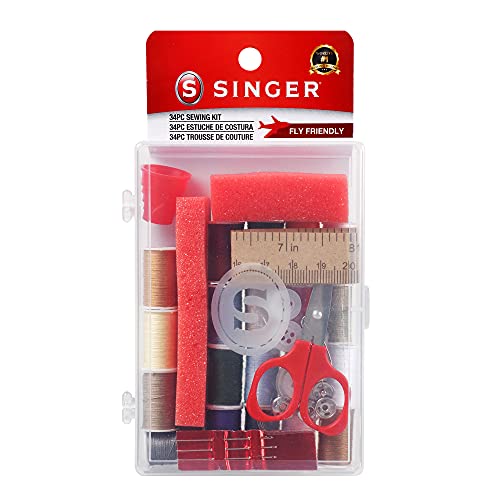 SINGER 00279 Sewing Kit in Storage Box SINGER