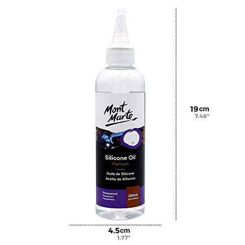 Mont Marte Premium Silicone Oil 180ml (6oz) MONT MARTE