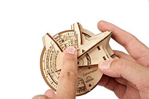 UGEARS STEM Random Generator Model Kit - Creative 3D Wooden Puzzles for Adults, Teens and Children - DIY Mechanical Science Kit for Self Assembly - UGEARS