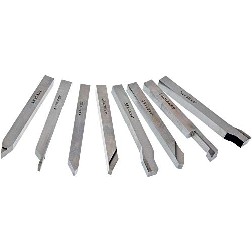 Grizzly Industrial H5687-8 pc. Ground HSS Tool Bit Set 3/8" Grizzly Industrial