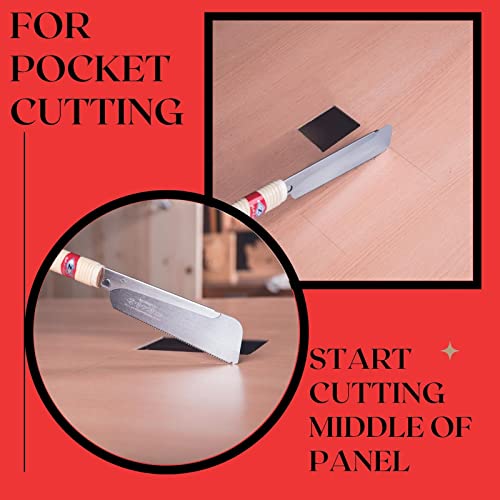 Z-saw DOZUKI PIERCING Japanese Pull Saw 150mm, Dovetail, Tenon, for Woodworking 7101 Z-saw