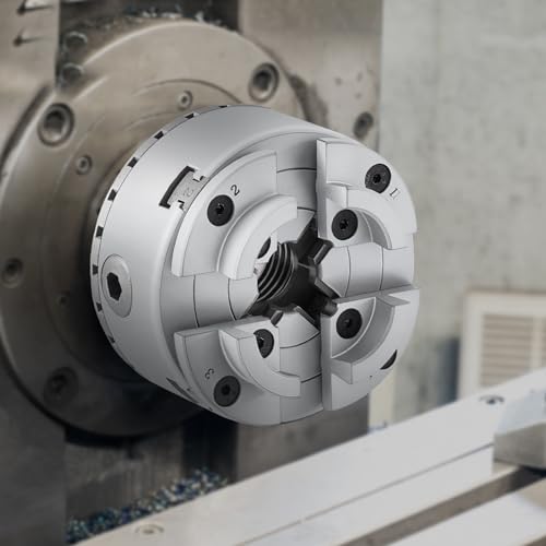 VEVOR KP2-3/4 Lathe Chuck, 4-Jaw 2.75" Diameter, Metal Lathe Chuck Turning Machine Accessories, Self-centering Tool, for Lathe, Precision Machining, VEVOR