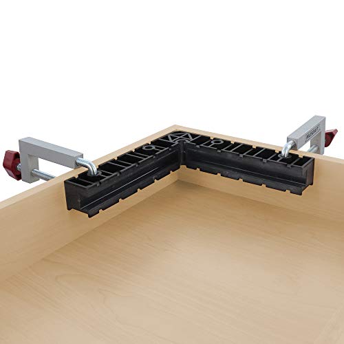 Milescraft 4012 Square Clamp Kit – 90 Degree Right Angle Corner Clamp, Right Angle Adjustable Positioning Square for Woodworking Milescraft