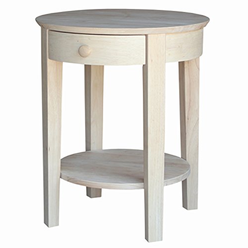 International Concepts Accent Table, Unfinished IC International Concepts