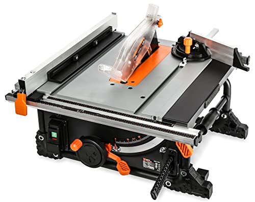 WEN TT0811 11-Amp 8.25-Inch Compact Benchtop Jobsite Table Saw, Black WEN