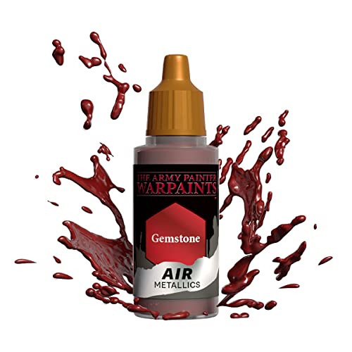 The Army Painter Warpaint Air Metallics Gemstone - Acrylic Non-Toxic Heavily Pigmented Water Based Paint for Tabletop Roleplaying, Boardgames, and The Army Painter