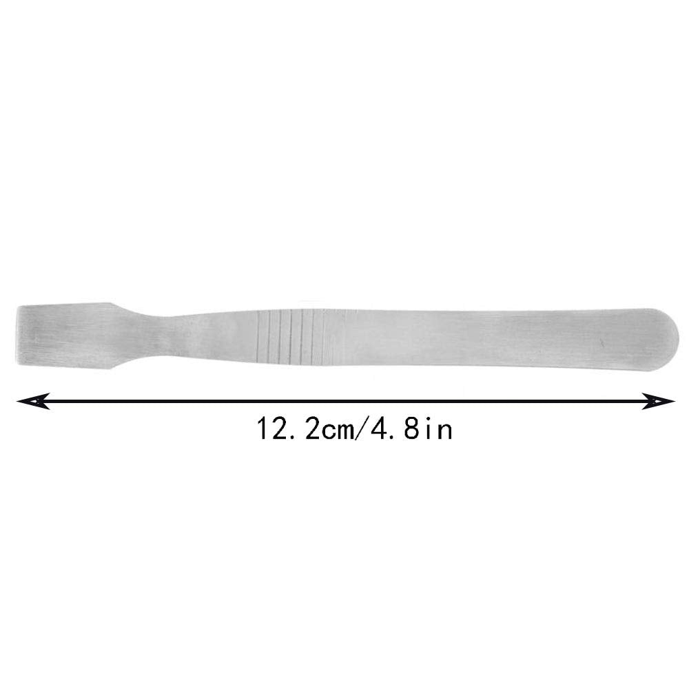Maxmoral Smooth Tool Stainless Steel Silver Fine Planing And Grinding Metal Scraper Tin Scraping Knife Tin Paste Scraper Special Tin Paste Mixing Maxmoral