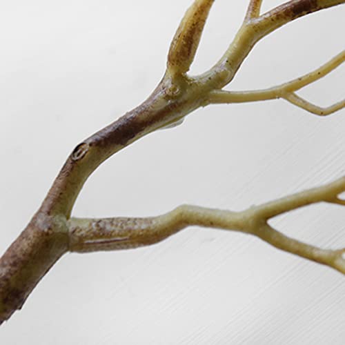 BESPORTBLE 3pcs Artificial Antler Dried Tree Branches Witch Antler Dried Tree Twig Stems for Vase DIY Crafts Wedding Party Home Decoration Coffee BESPORTBLE