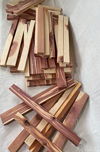 16 Inch Long Aromatic Cedar Wood Boards. Rustic Wood for Crafts… Woodchucks Wood
