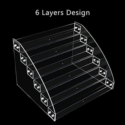 6 Layers Acrylic Paint Organizer Paint Holder Perfect for Craft Hobby Paint Storage, Acrylic Paint Storage, Craft Paint Storage, Paint Rack for 2 oz Homakover