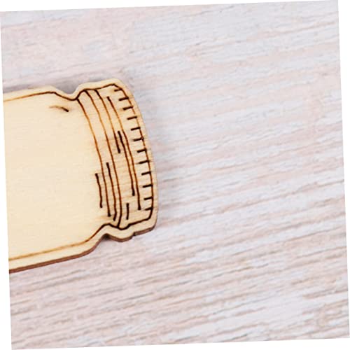 NOLITOY 60 Pcs Unfinished Wood Cutout Ornament Crafts Nativity Crafts Chirtmas Decor Yule Decor Christmas Wood Slices Nativity Decor Cartoon NOLITOY