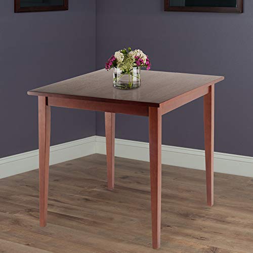 Winsome Wood Groveland Dining, Walnut 29.53 x 29.53 x 29.13 Winsome