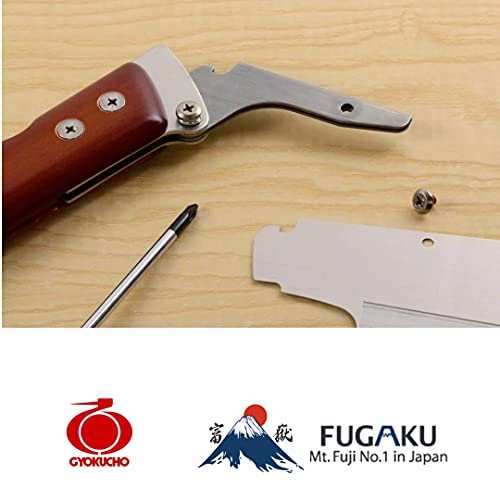 Gyokucho Razorsaw Fugaku Dozuki Universal Saw 240mm No. 112, with Replaceable Blade GYOKUCHO