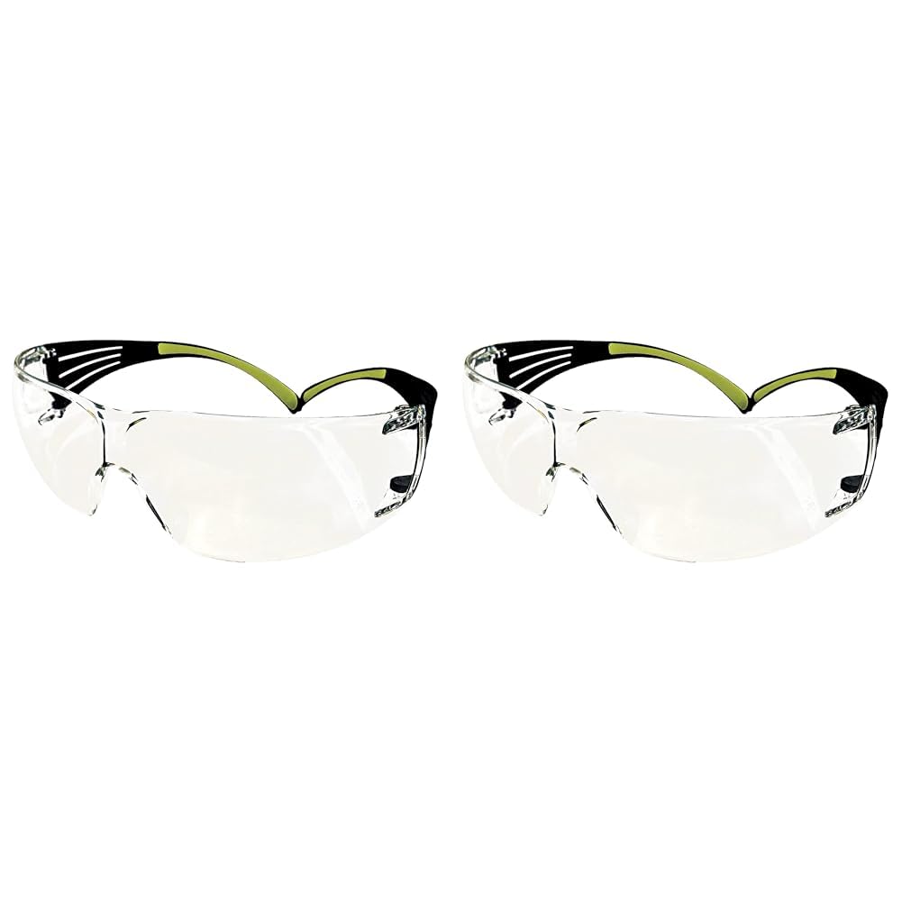 3M SF401AF SecureFit 400 Series Protective Eyewear, Clear Lens, Anti-Fog 3M