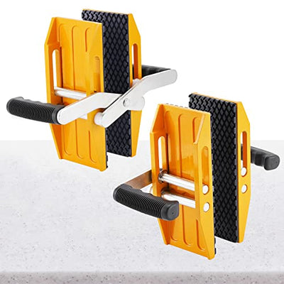 2PCS Granite Carrying Clamps Double Handed Stone Carrying Clamps Panel Carrier Plywood Carrying Tool Lifting and Transporting Tool for Glass Granite