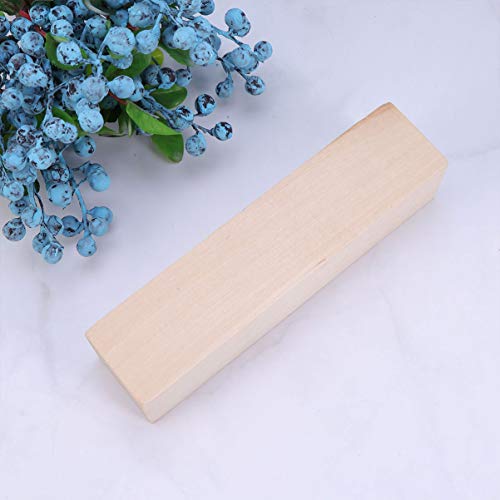 Artibetter Building Blocks Basswood Carving Block Rectangular Wood Block Unfinished Wood Piece for DIY Crafts Projects Building Bricks ARTIBETTER